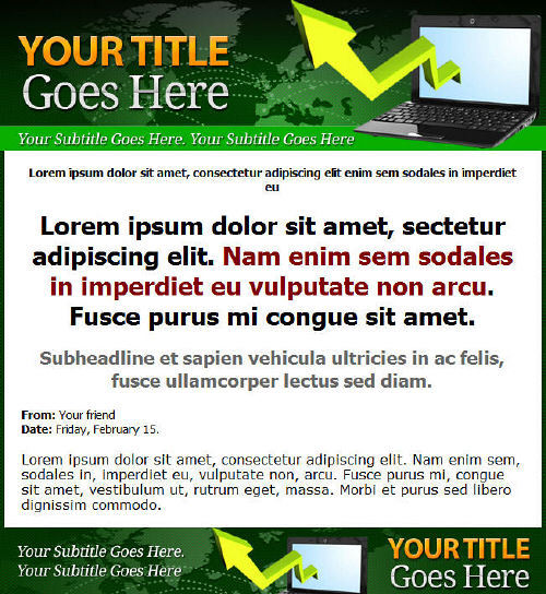 Product picture High Impact PSD HTML CSS Minisite Template V5