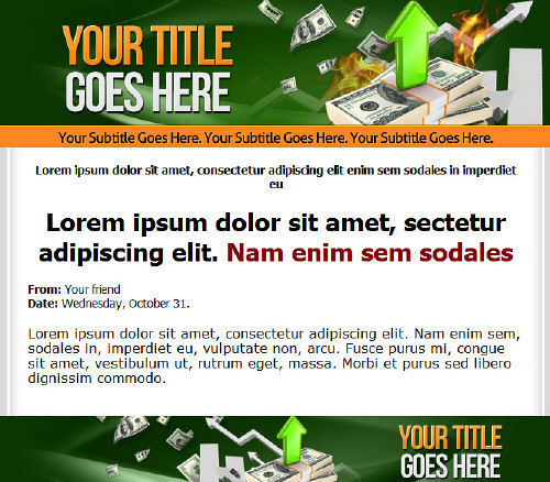 Product picture High Impact PSD HTML CSS Minisite Template V2